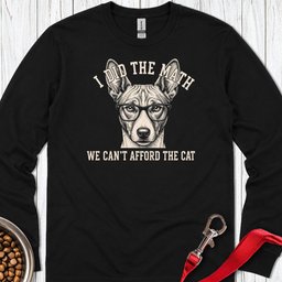 Basenji I Did The Math Long Sleeve Shirt Gift For Dog Lover