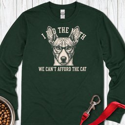 Basenji I Did The Math Long Sleeve Shirt Gift For Dog Lover