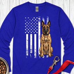 Belgian Malinois Long Sleeve Shirt Gift For Dog Lover