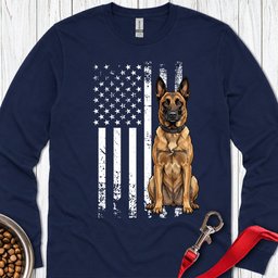 Belgian Malinois Long Sleeve Shirt Gift For Dog Lover