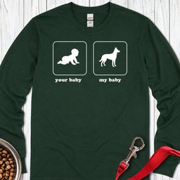 Belgian Malinois Baby Long Sleeve Shirt Gift For Dog Lover