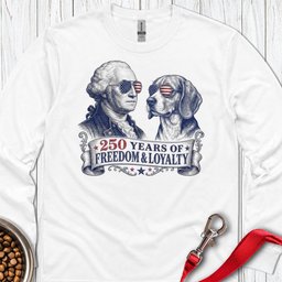 250 Year USA Beagle Long Sleeve Shirt Gift For Dog Lover