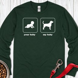 Beagle Baby Long Sleeve Shirt Gift For Dog Lover