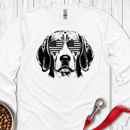 Beagles USA Long Sleeve Shirt Gift For Dog Lover