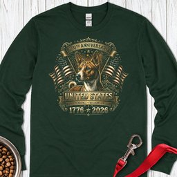 Basenji USA Long Sleeve Shirt Gift For Dog Lover