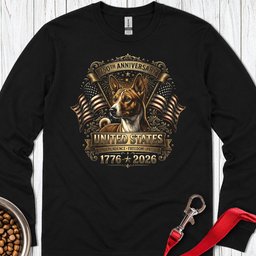 Basenji USA Long Sleeve Shirt Gift For Dog Lover
