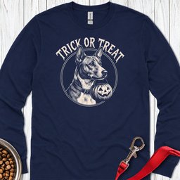 Basenji Trick Or Treat Long Sleeve Shirt Gift For Dog Lover