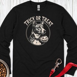 Basenji Trick Or Treat Long Sleeve Shirt Gift For Dog Lover