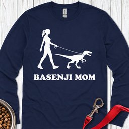 Basenji Mom Long Sleeve Shirt Gift For Mom