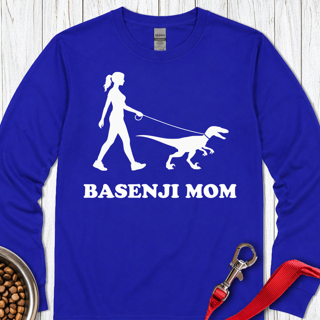 Basenji Mom Long Sleeve Shirt Gift For Mom