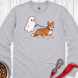 Cardigan Welsh Corgi Red Halloween Long Sleeve Shirt Gift For Dog Lover