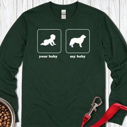 Bernese Baby Long Sleeve Shirt Gift For Dog Lover