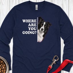 Border Collie Alert Long Sleeve Shirt Gift For Dog Lover