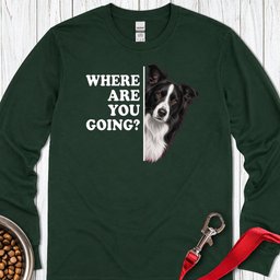 Border Collie Alert Long Sleeve Shirt Gift For Dog Lover