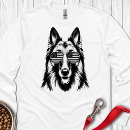 Belgian Tervuren USA Long Sleeve Shirt Gift For Dog Lover