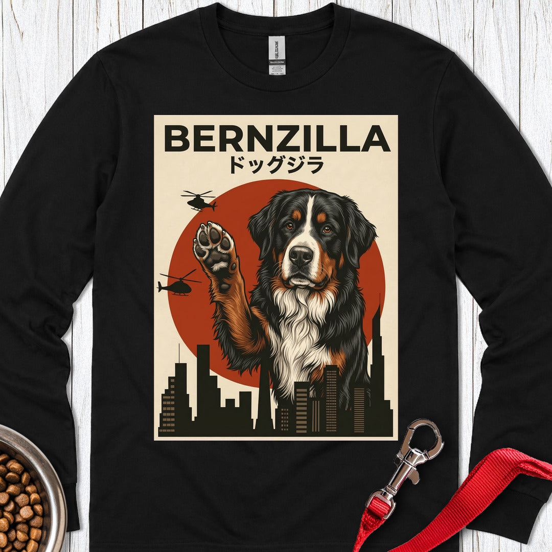 Bernzilla Long Sleeve Shirt Gift For Dog Lover