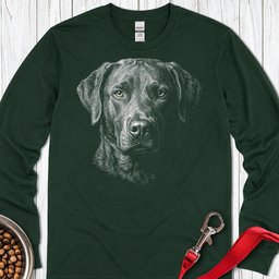 Chesapeake Bay Retriever Engraved Long Sleeve Shirt Gift For Dog Lover