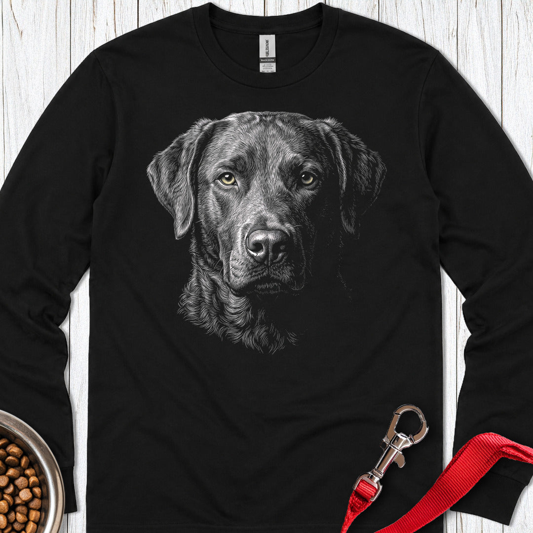 Chesapeake Bay Retriever Engraved Long Sleeve Shirt Gift For Dog Lover