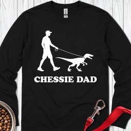 Chesapeake Bay Retriever Dad Long Sleeve Shirt Gift For Dad