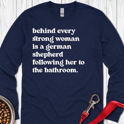 German Shepherd Mom Long Sleeve Shirt Gift For Mom
