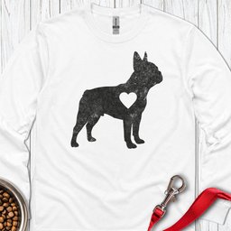 Frenchie Love Long Sleeve Shirt Gift For Dog Lover