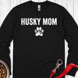 Husky Mom Long Sleeve Shirt Gift For Mom