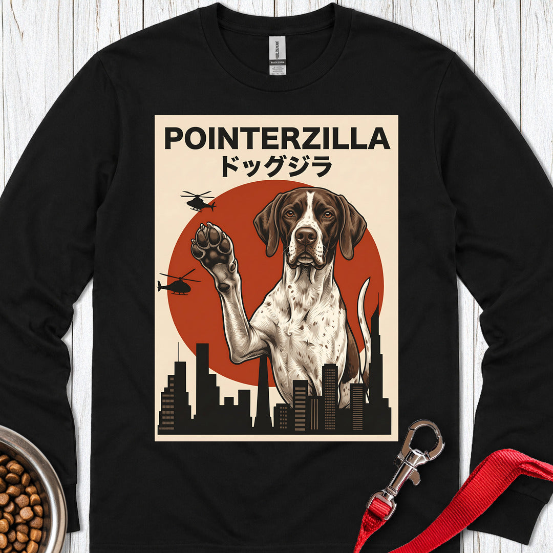 English Pointer Pointerzilla Long Sleeve Shirt Gift For Dog Lover