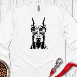 Doberman USA Long Sleeve Shirt Gift For Dog Lover