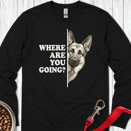 German Shepherd Alert Long Sleeve Shirt Gift For Dog Lover
