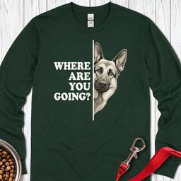 German Shepherd Alert Long Sleeve Shirt Gift For Dog Lover