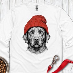 Chesapeake Bay Retriever Beanie Long Sleeve Shirt Gift For Dog Lover