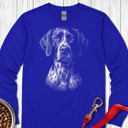 English Pointer Engraved Long Sleeve Shirt Gift For Dog Lover