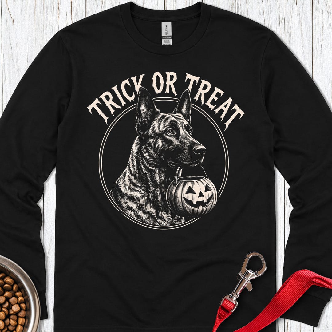 Dutch Shepherd Halloween Long Sleeve Shirt Gift For Dog Lover