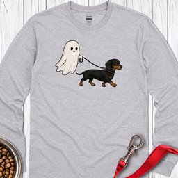 Dachshund Halloween Long Sleeve Shirt Gift For Dog Lover