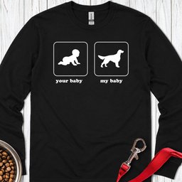 Irish Setter Baby Long Sleeve Shirt Gift For Dog Lover