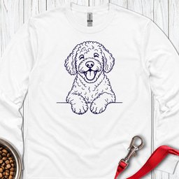 Happy Lagotto Long Sleeve Shirt Gift For Dog Lover