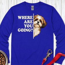 Shih Tzu Alert Long Sleeve Shirt Gift For Dog Lover