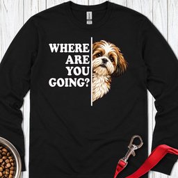 Shih Tzu Alert Long Sleeve Shirt Gift For Dog Lover