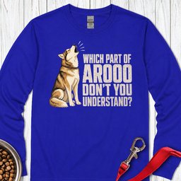 Sable Husky Howl Long Sleeve Shirt Gift For Dog Lover