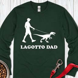 Lagotto Dad Long Sleeve Shirt Gift For Dad