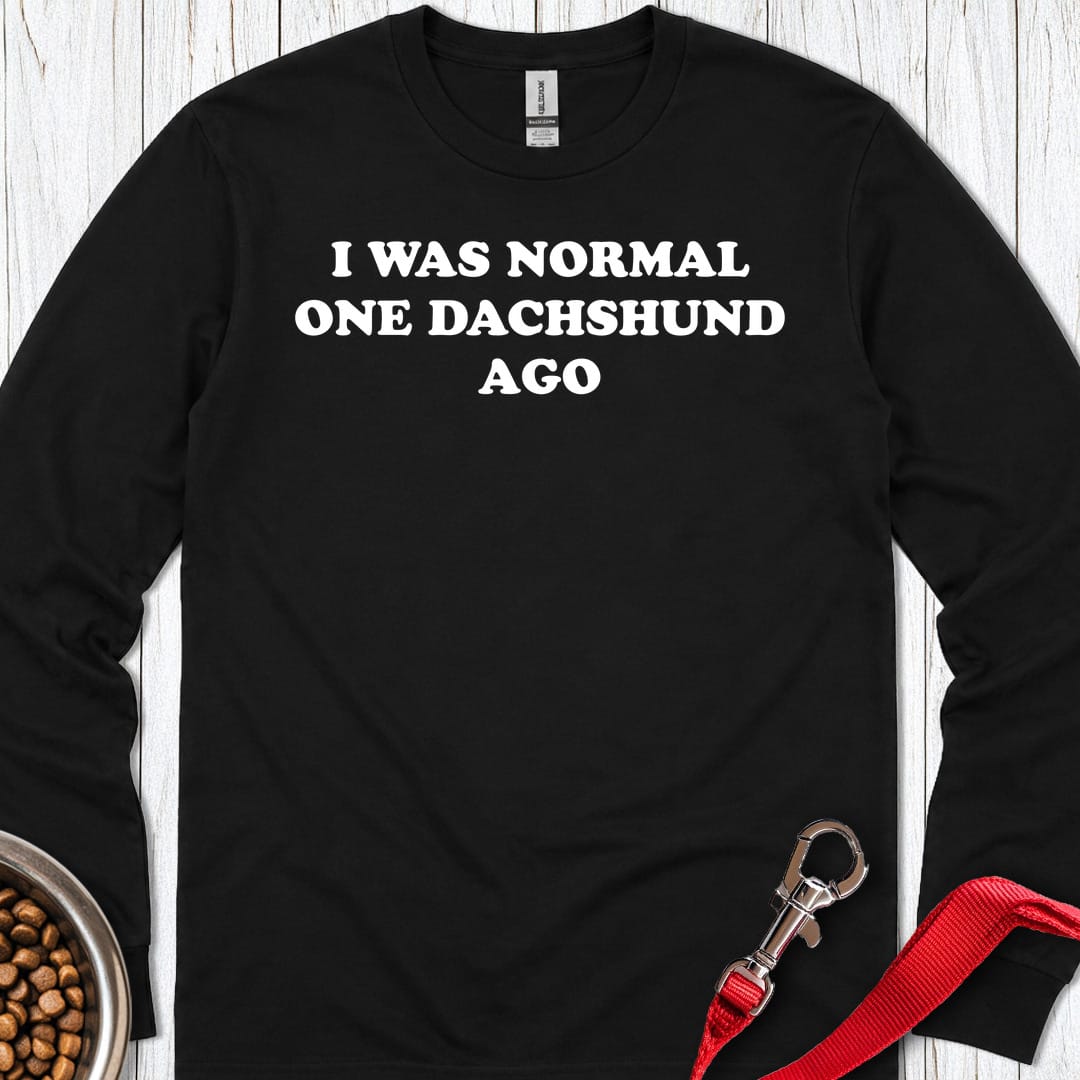 One Dachshund Ago Long Sleeve Shirt Gift For Dog Lover