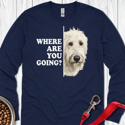 Irish Wolfhound Alert Long Sleeve Shirt Gift For Dog Lover