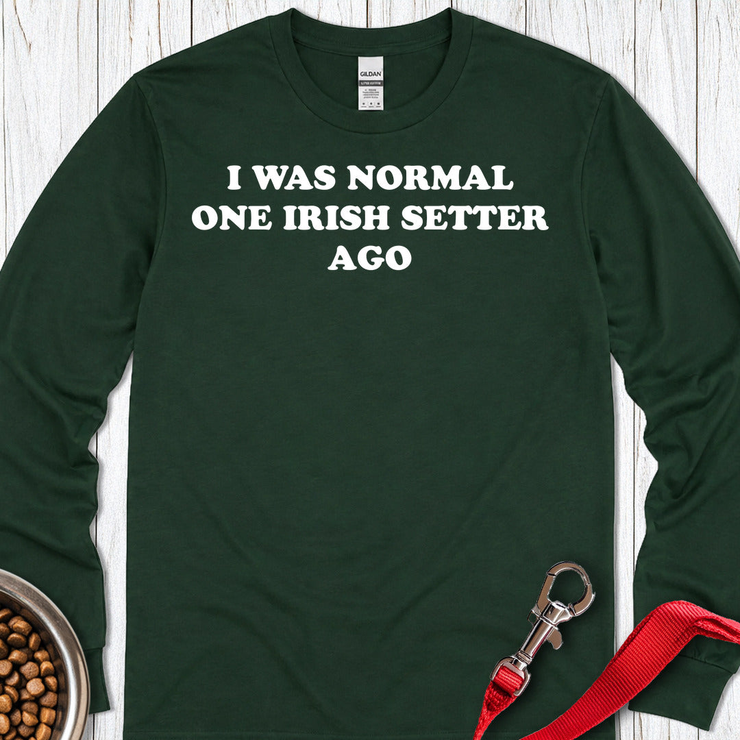 One Irish Setter Ago Long Sleeve Shirt Gift For Dog Lover