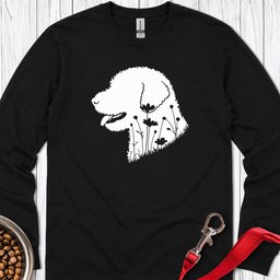 Lagotto Flowers Long Sleeve Shirt Gift For Dog Lover