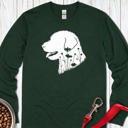 Lagotto Flowers Long Sleeve Shirt Gift For Dog Lover