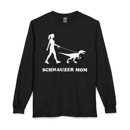 Schnauzer Mom Long Sleeve Shirt Gift For Mom