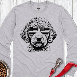 Lagotto USA Long Sleeve Shirt Gift For Dog Lover