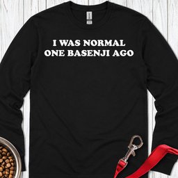 One Basenji Ago Long Sleeve Shirt Gift For Dog Lover