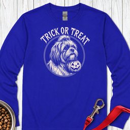 Shih Tzu Trick Or Treat Long Sleeve Shirt Gift For Dog Lover