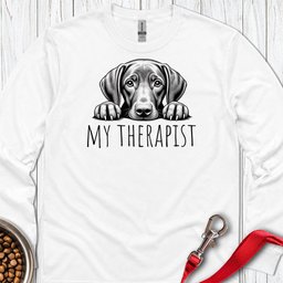 Vizsla My Therapist Long Sleeve Shirt Gift For Dog Lover